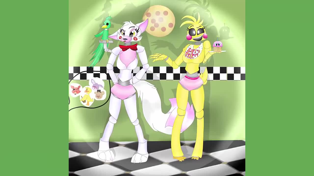 Mangle,Toy Chica Speedpaint (READ DESCRIPTION) {I mildly hate the attention  this gets - Coub