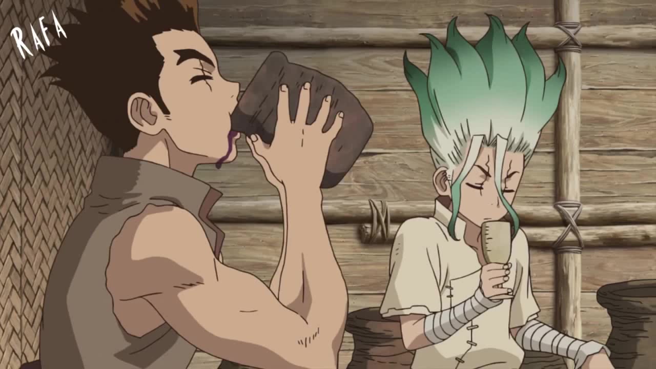 Dr stone r34. Доктор Стоун домики. Мистер Стоун аниме 6 серия. Денджи эх щас бы.