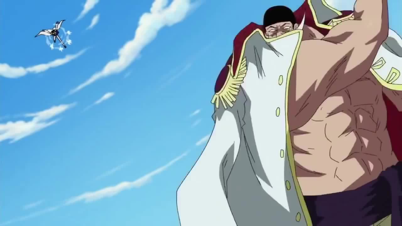 One Piece Kuzan a.k.a Aokiji Power Devil Fruit Hie Hie no Mi Full HD on  Make a GIF