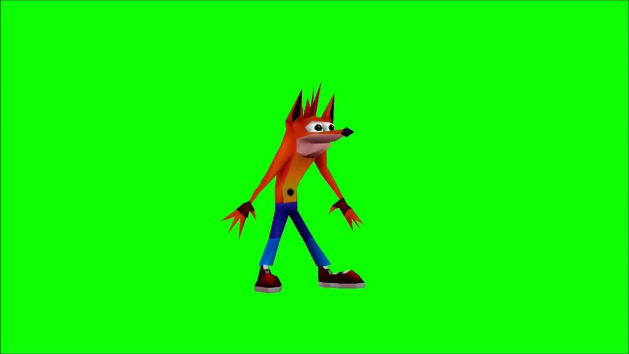 Crash Bandicoot 0,75х - Coub