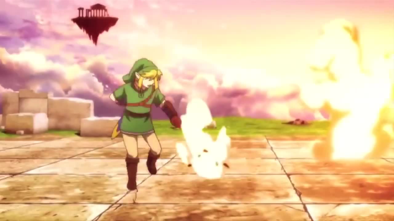 Link vs Pit [ANIME] - Coub