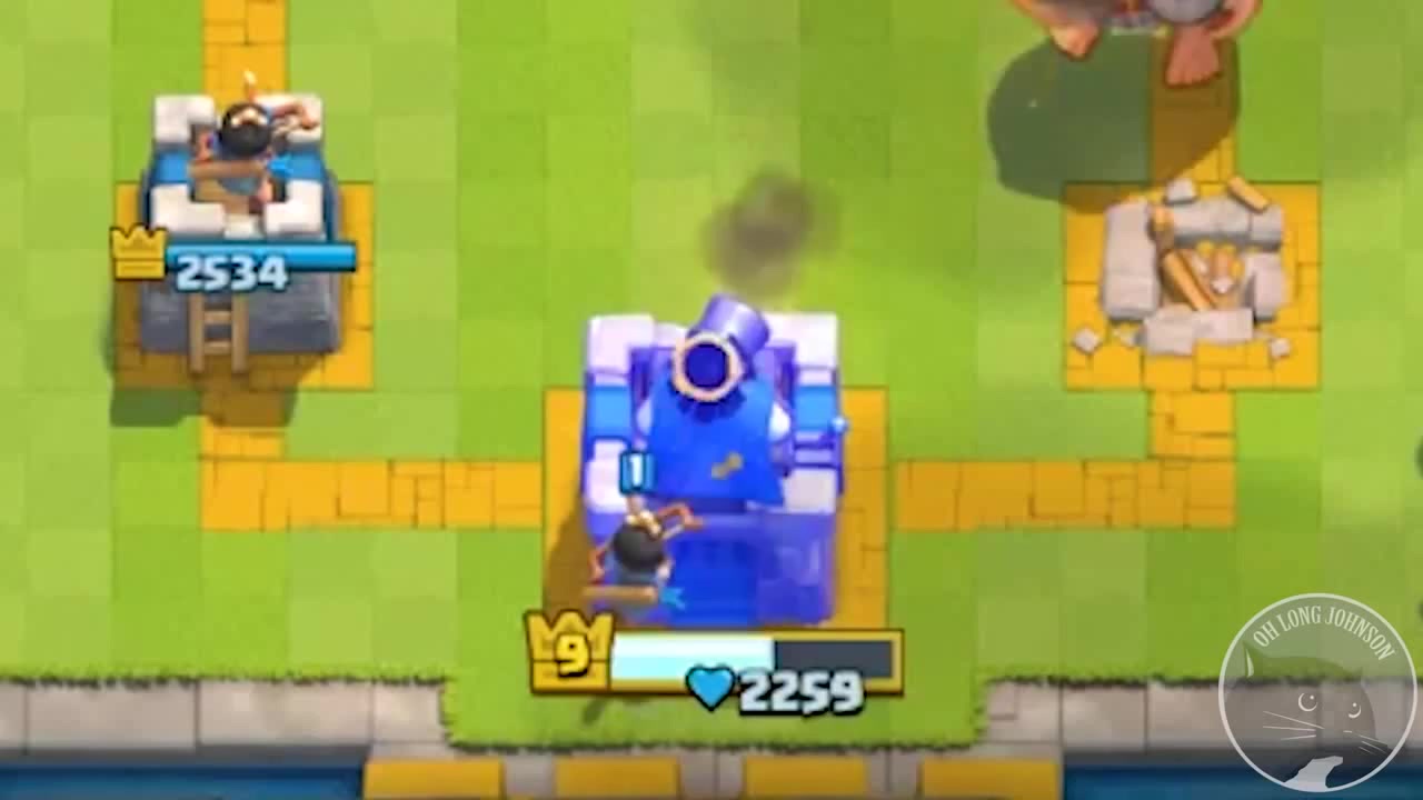 Funny Moments Glitches Fails Clash Royale Coub The