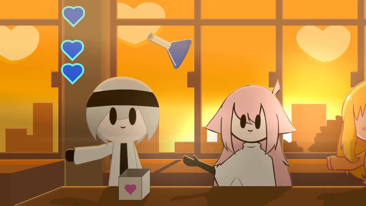 Love Lab (Rhythm Heaven) - Animation Collab! [ by StarZ☆] - Coub