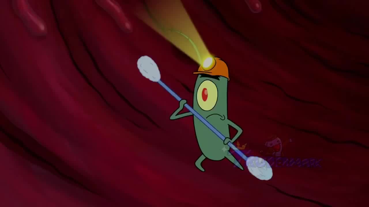 Plankton butt lick