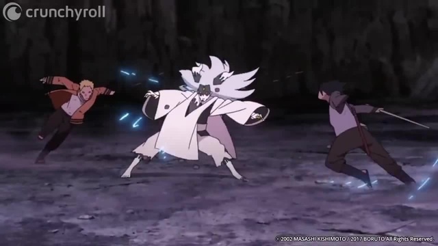 Naruto et Sasuke VS Momoshiki - Boruto