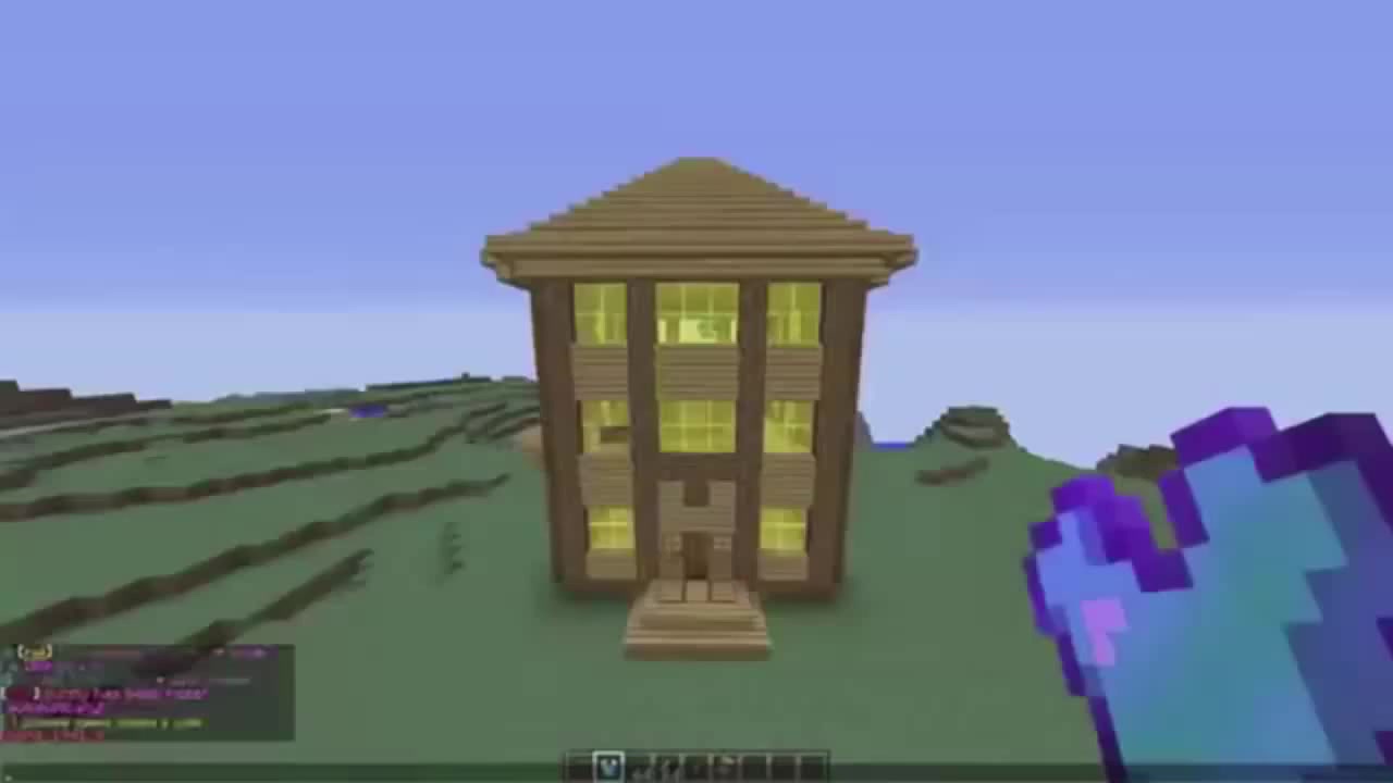 Minecraft админ сломал дом - Coub