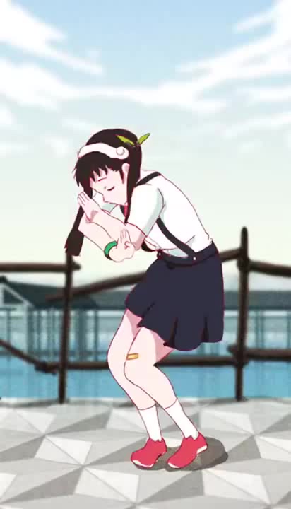Anime Dance Kawaii Girl GIF  GIFDBcom