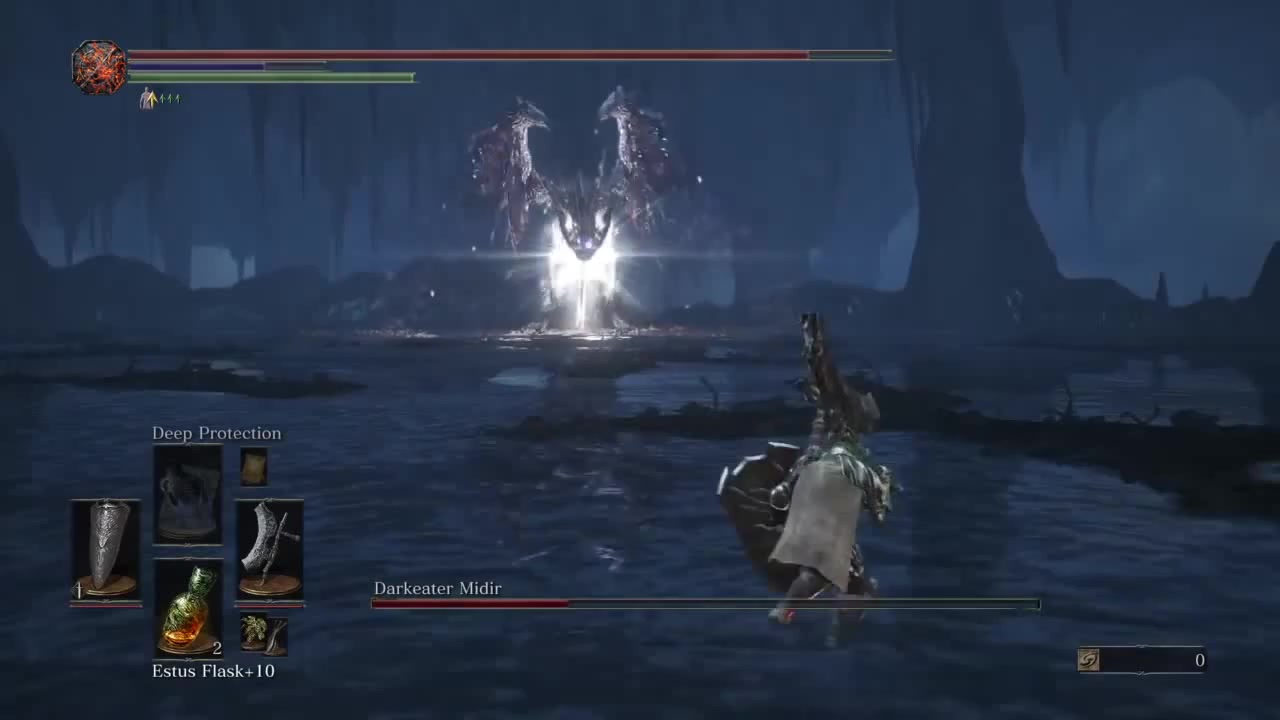 Dark Souls 3 Ringed City: Midir Boss Gif - Coub