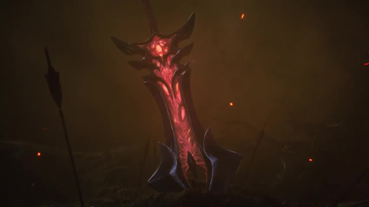 Aatrox the world ender from league of legends