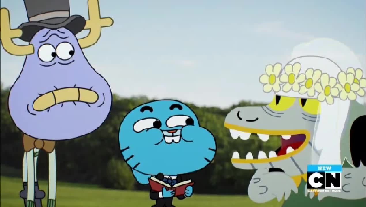 The Amazing World of Gumball-The Neighbor Epi (Clip) Fastest Marriage  proposal [720pHD] - Coub