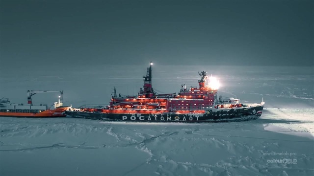 75 000 h.p. The Biggest Nuclear Icebreaker \ 75 000 л.с. Атомный Ледокол  Ямал - Coub - The Biggest Video Meme Platform