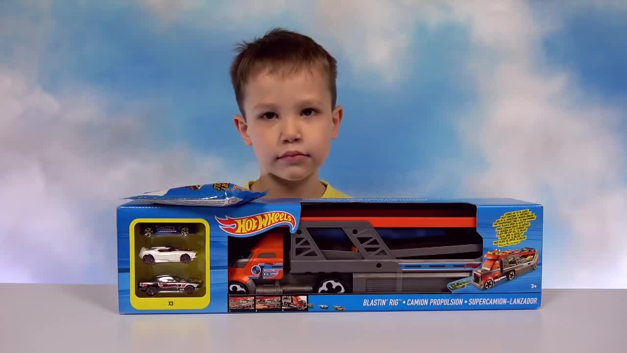 Хот Вилс машина большой автовоз стреляет машинками много машинок Hot Wheels  toy large cars carrier - Coub - The Biggest Video Meme Platform