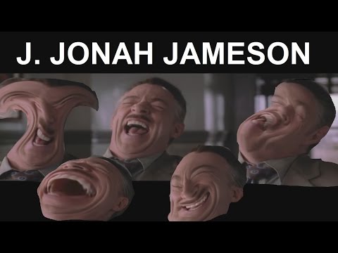 j jonah jameson laughing