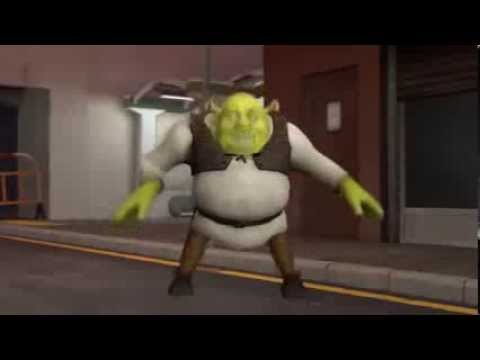 vídeo de shrek dançando