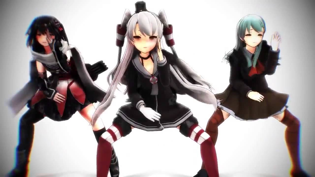 Anime girls dance for you - Coub