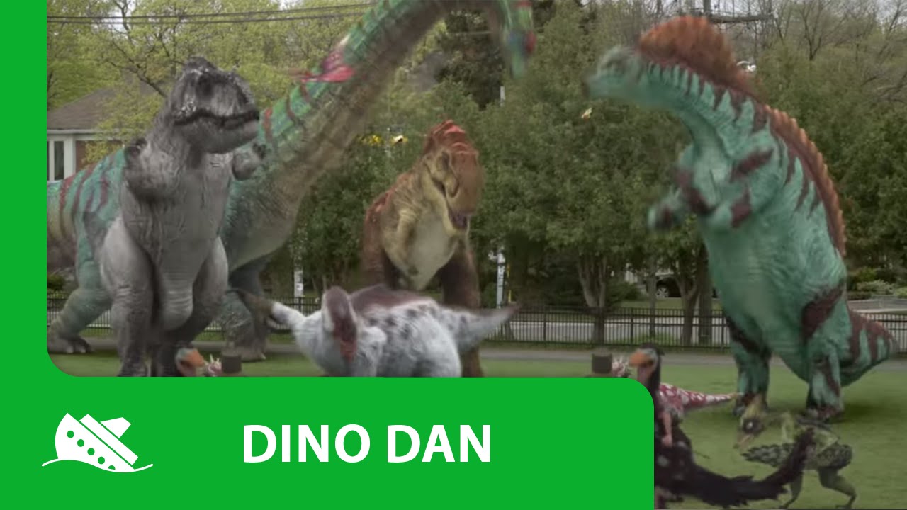 The Best of Giant Dinosaur Adventures Dino Dana! Trek Dinosaur Dance Song  of T-Rex Game сompilation - video Dailymotion