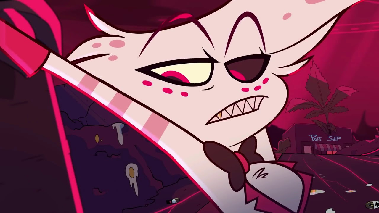 HAZBIN HOTEL] All scenes of Angel Dust (PILOT) - Coub