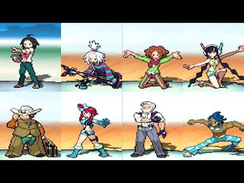 Pokémon Black 2 & White 2 - All Gym Leader Battles (Challenge Mode) 