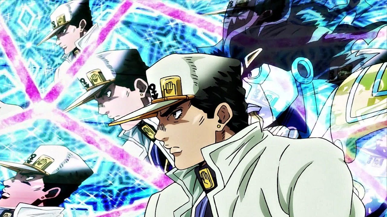 Jotaro Kujo and Star Platinum: The World by Yare-Yare-Dong on