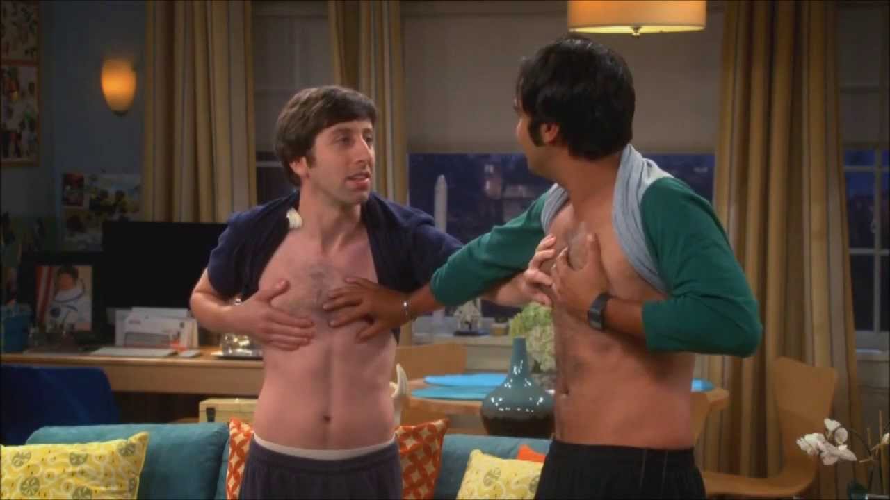 The Big Bang Theory - Raj and Howard Gayest Scene. 