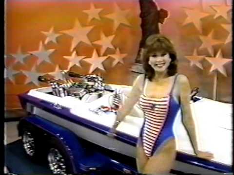 The Price Is Right s Holly Hallstrom Sexy Patriotic Swimsuit