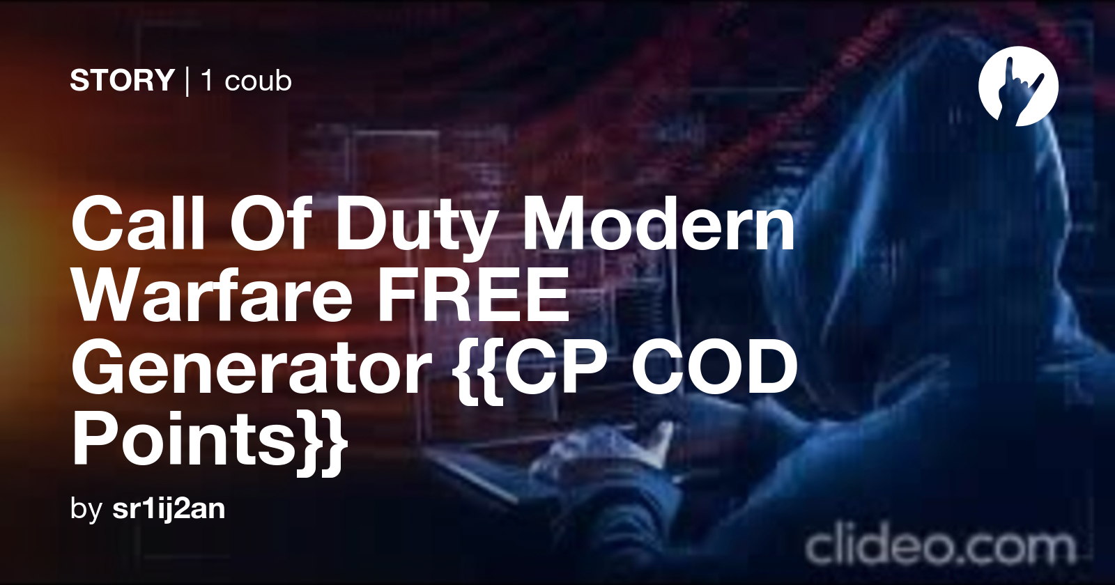 Call Of Duty Modern Warfare FREE Generator {{CP COD Points}} Coub