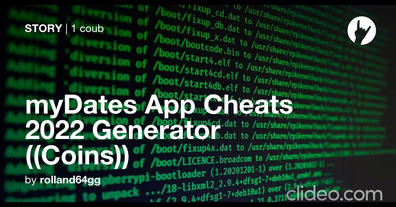 myDates App Cheats 2022 Generator ((Coins)) Coub
